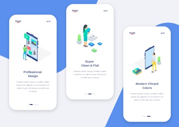 App OnBoarding Screens