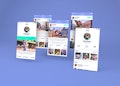 App Presentation PSD Mockup