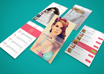 App Screen Showcase Mockup Vol.3