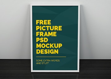 Artwork Frame PSD Mockup
