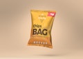 Chips Bag PSD Mockup