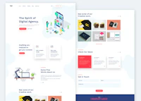 Doob - Simple Agency PSD Template