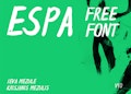 Espa Free Brush Font