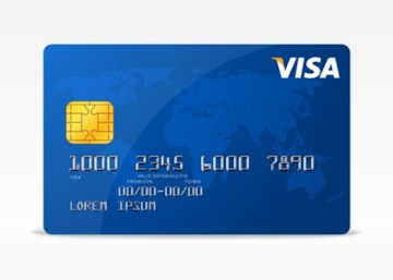 Free Vector Visa Credit Card