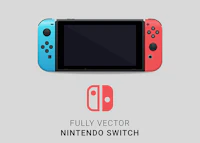 Fully Vector Nintendo Switch