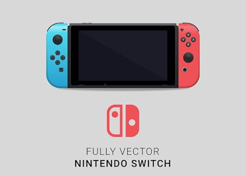 Fully Vector Nintendo Switch
