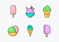 Ice Cream Icon Set