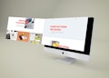 iMac Perspective Extended Screen Mockup