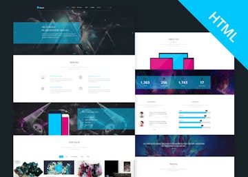 Kasper - One Page Creative HTML Theme