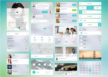 Line - Flat Mobile Ui Kit