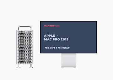 Mac Pro 2019 Mockup
