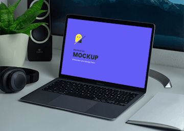 MacBook Air PSD Mockup