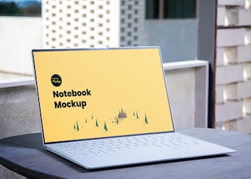 Download Laptop Back Cover Mockup Graphberry Com