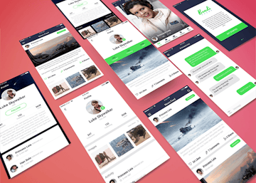 Perspective App PSD Showcase Mockup