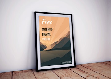 Download Artwork Frame Psd Mockup Vol 4 Graphberry Com