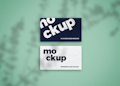 Shadow Overlay Business Card Mockup