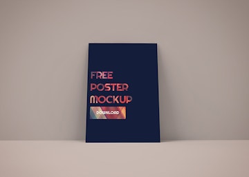 Poster Frame Psd Mockup Graphberry Com