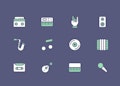 Simple Vector Music Icons