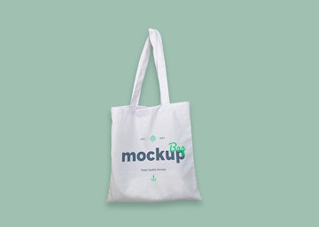 Hanging Cotton Bag Mockup Free PSD – Download PSD