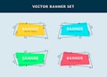 Vector Banner Set