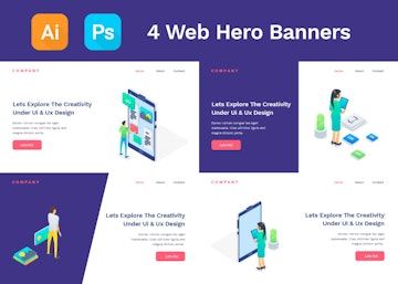 Web Hero Banners