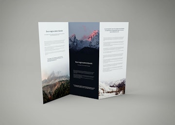 Download Three Page Brochure Mockup - graphberry.com PSD Mockup Templates