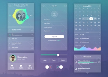 Zen Transparent UI Kit